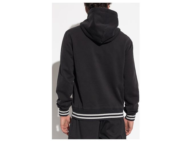 Dolce & Gabbana Hoodie Black Cotton - view 3