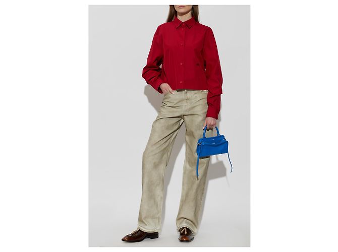 Mocassins Loewe Edge em couro castanho - vista 2