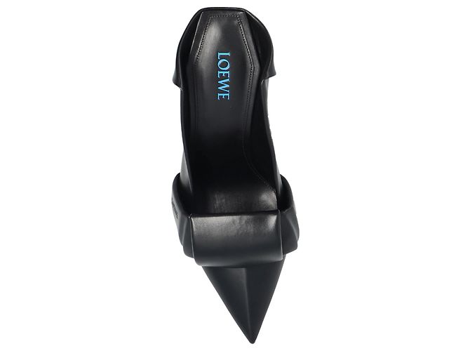 Loewe Mules à talons en cuir "Origami" - vue 5