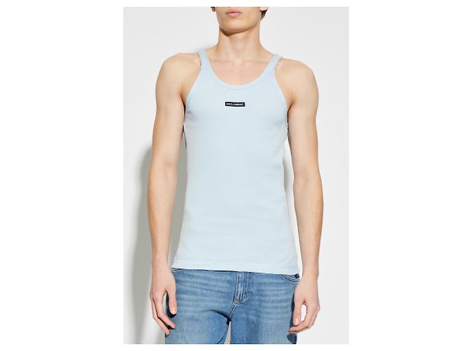 Dolce & Gabbana Top sin mangas acanalado - vista 2