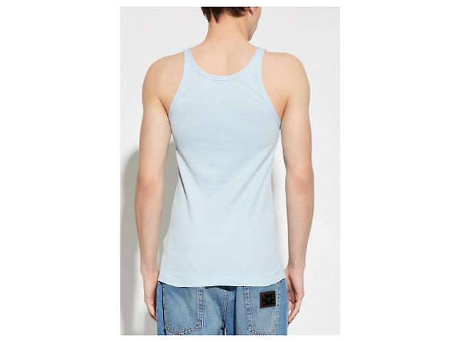 Dolce & Gabbana Top sin mangas acanalado - vista 3