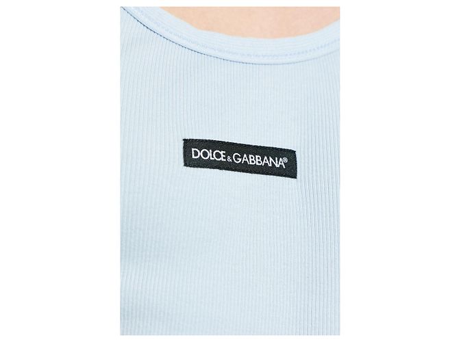 Dolce & Gabbana Top sin mangas acanalado - vista 4
