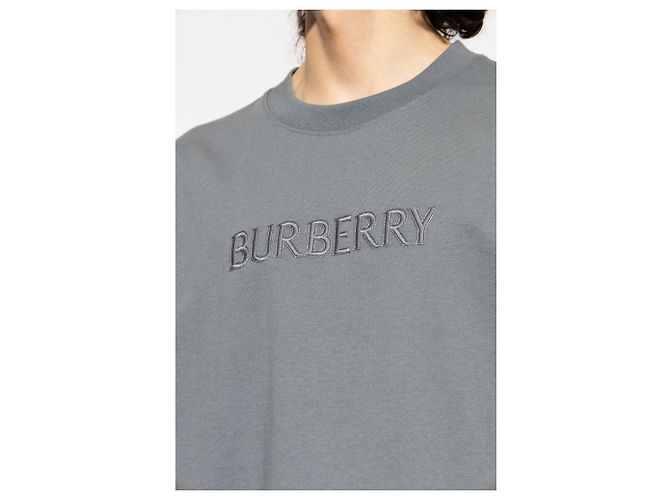 Burberry Ryan T-Shirt Grau Baumwolle - Ansicht 4