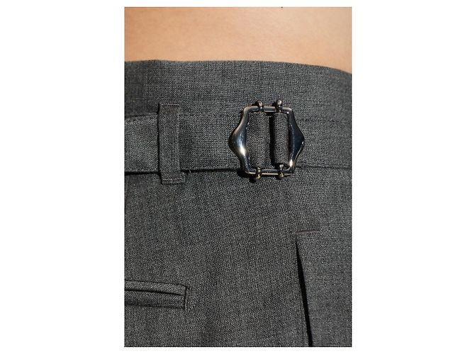Dolce & Gabbana Pantaloni plissettati in lana - vista 4