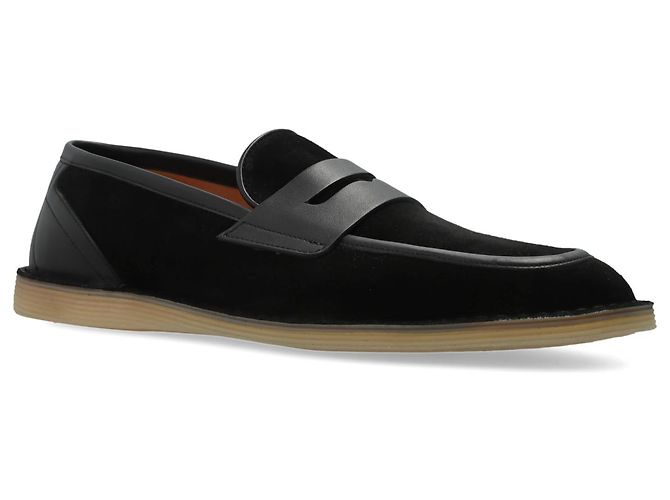 Dolce & Gabbana Scarpe "loafers" in camoscio - vista 3