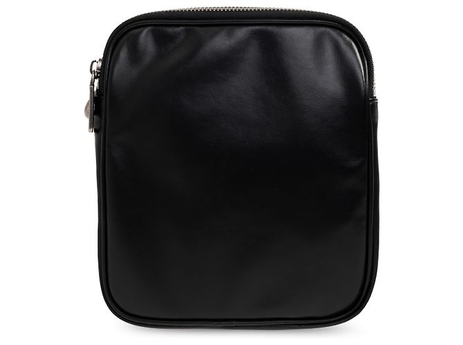 Dolce & Gabbana Leather Shoulder Bag Black - view 2