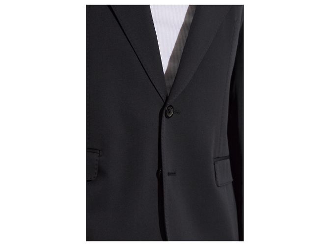Blazer doppiopetto in lana nera Dolce & Gabbana - vista 4
