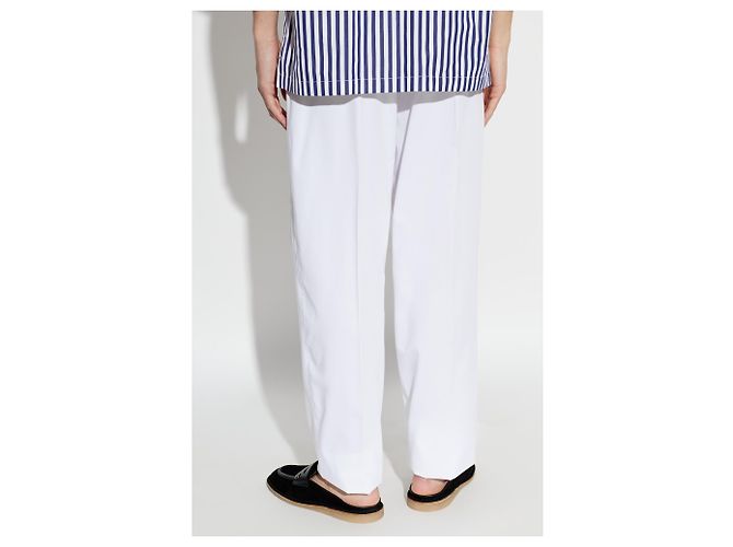 Dolce & Gabbana Calças plissadas de algodão - vista 3