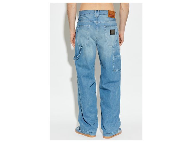 Jeans Over Dolce & Gabbana Blu Cotone - vista 2