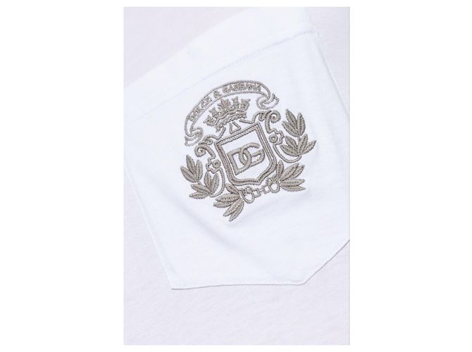 Dolce & Gabbana T-Shirt mit besticktem Logo - Ansicht 3