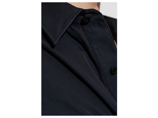 Balenciaga Vestido com cinto na cintura - vista 4