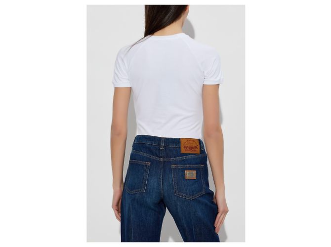 Dolce & Gabbana T-shirt con patch logo - vista 3