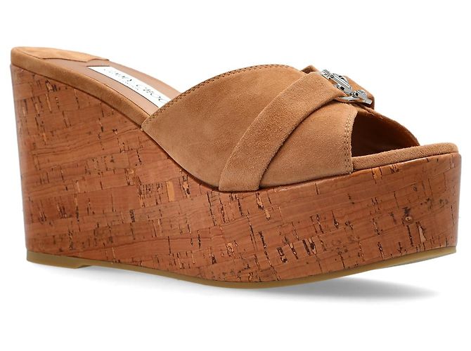 Jimmy Choo Leda Wedge 100' wedge sandals - view 3