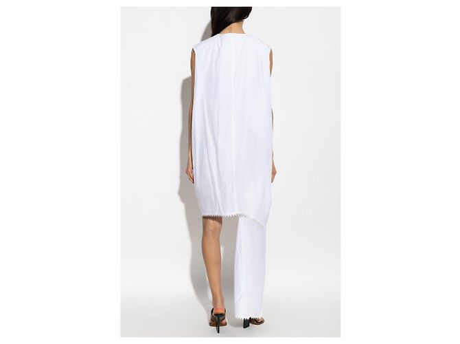 Jacquemus Vestido asimétrico "Traversin" - vista 3