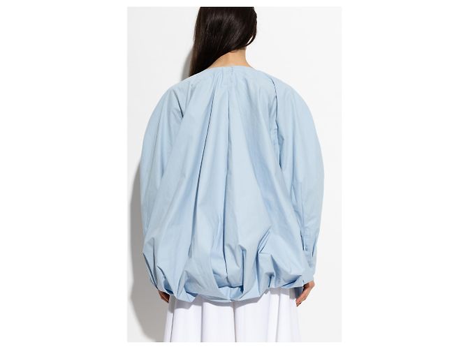Camicia Pittore Jacquemus blu in cotone - vista 3