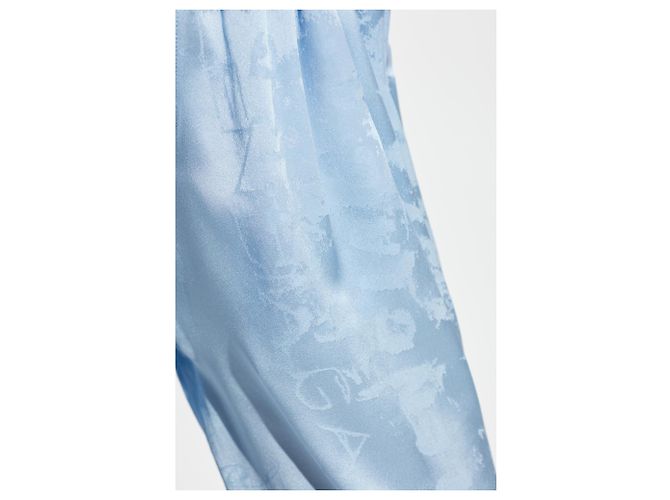 Balenciaga Pantalones de seda de corte holgado - vista 4