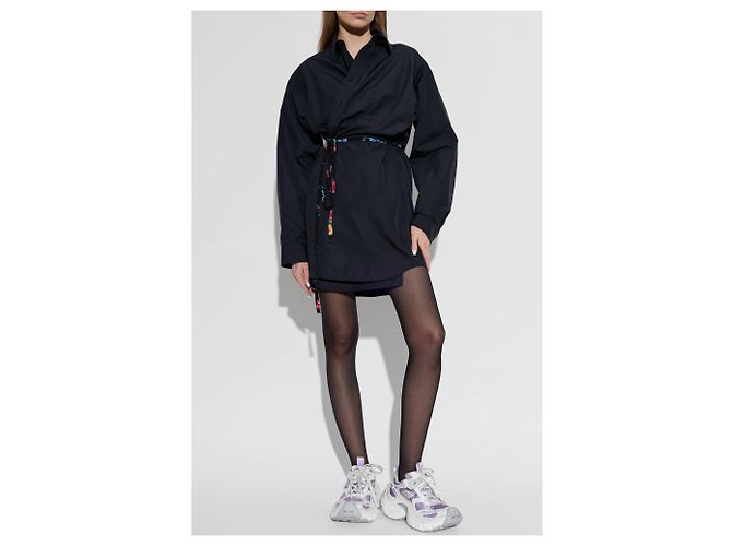 Baskets Balenciaga 6XL blanches - vue 2