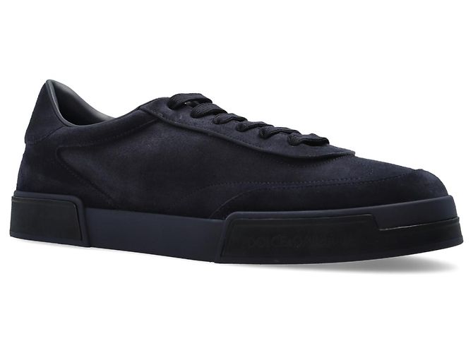 Baskets en daim bleu Dolce & Gabbana - vue 3