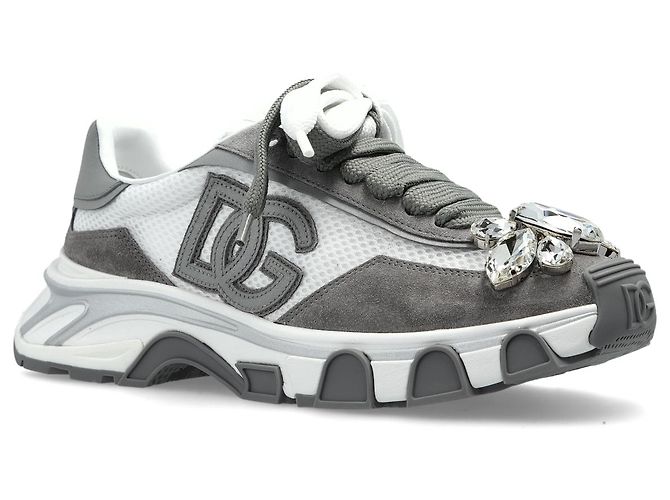Dolce & Gabbana Scarpe sportive con applicazioni scintillanti - vista 3