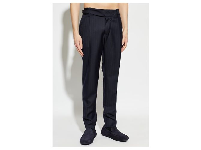 Dolce & Gabbana Pantaloni a pieghe in lana - vista 2