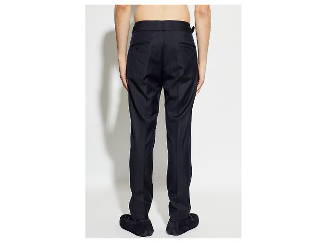 Dolce & Gabbana Pantaloni a pieghe in lana - vista 3