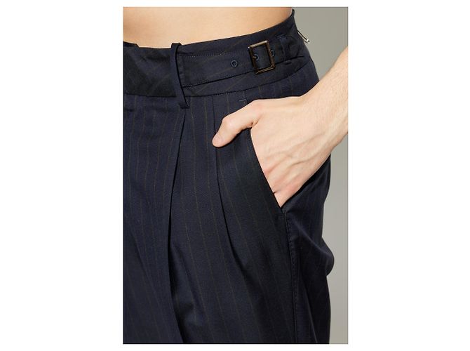 Dolce & Gabbana Pantaloni a pieghe in lana - vista 4