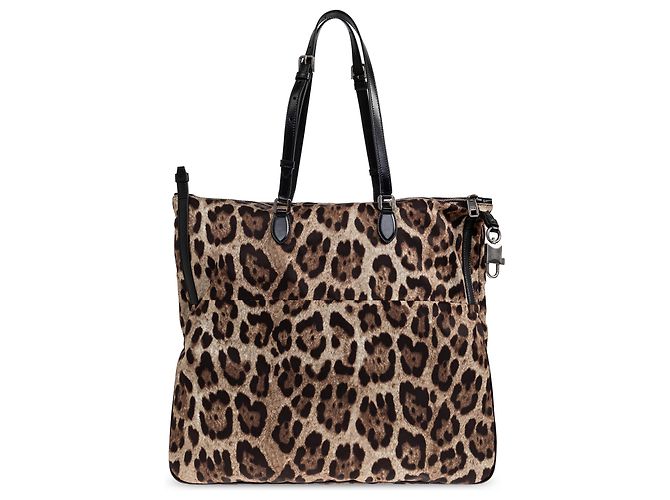 Dolce & Gabbana Borsa shopper con motivo animalier - vista 2