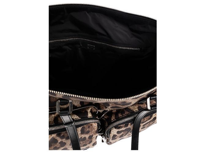 Dolce & Gabbana Borsa shopper con motivo animalier - vista 4