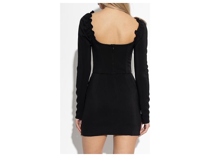 Dolce & Gabbana Vestido corto de manga larga - vista 2