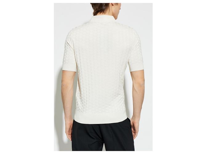 Dolce & Gabbana Seidenpolo Creme - Ansicht 2
