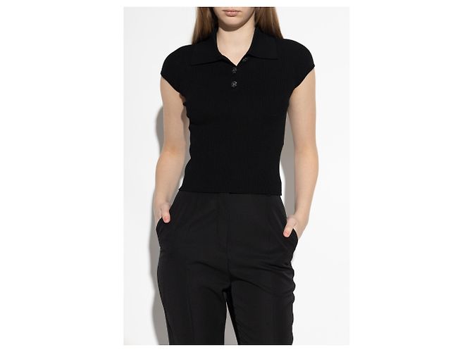 Dolce & Gabbana Polo com botões cintilantes - vista 2