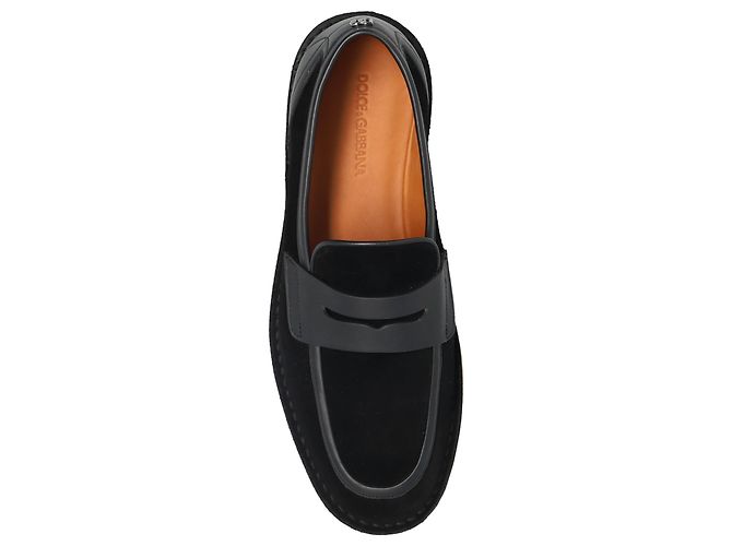 Dolce & Gabbana Scarpe "loafers" in camoscio - vista 5
