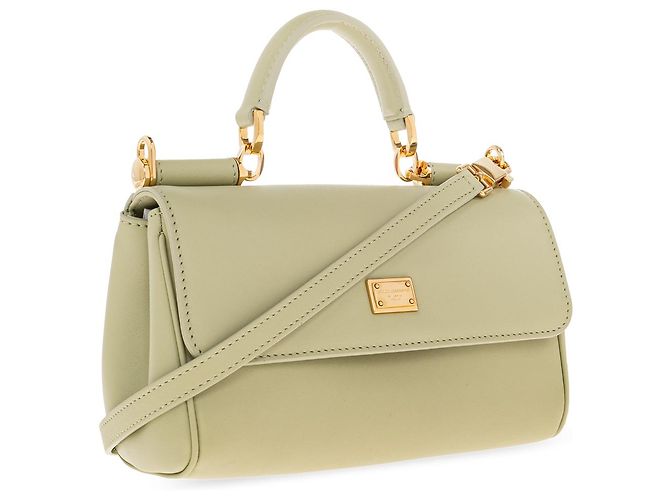 Dolce & Gabbana Bolsa My Sicily em pele verde - vista 3