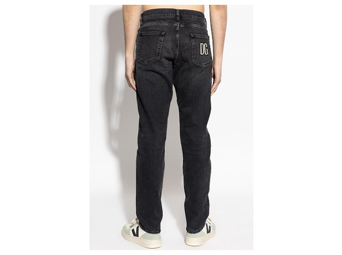 Vaqueros Dolce & Gabbana negros corte carrot - vista 3