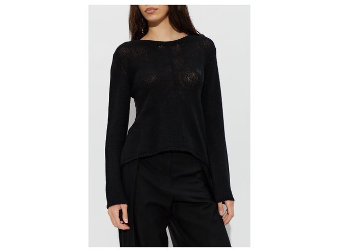 Loewe Kaschmir Cardigan Schwarz - Ansicht 2