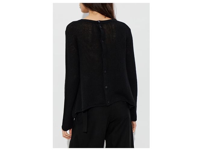 Loewe Kaschmir Cardigan Schwarz - Ansicht 3