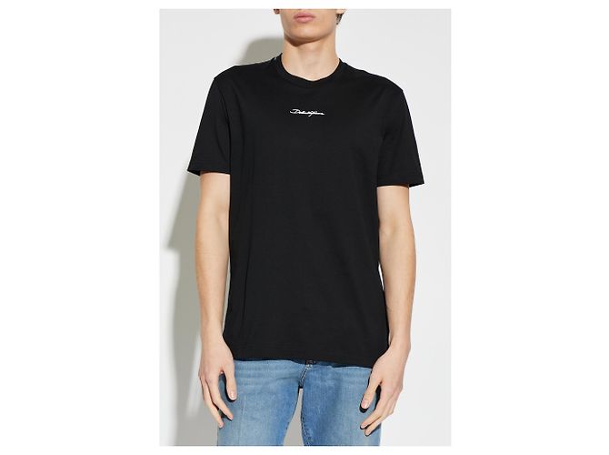 Dolce & Gabbana T-shirt con logo ricamato - vista 2