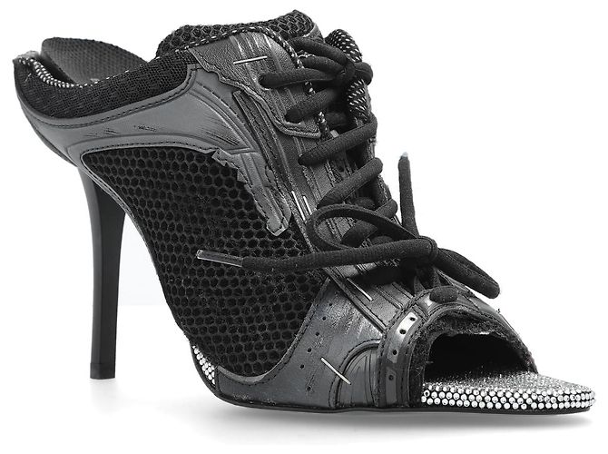Balenciaga Mules con tacco ‘Stapler’ - vista 3