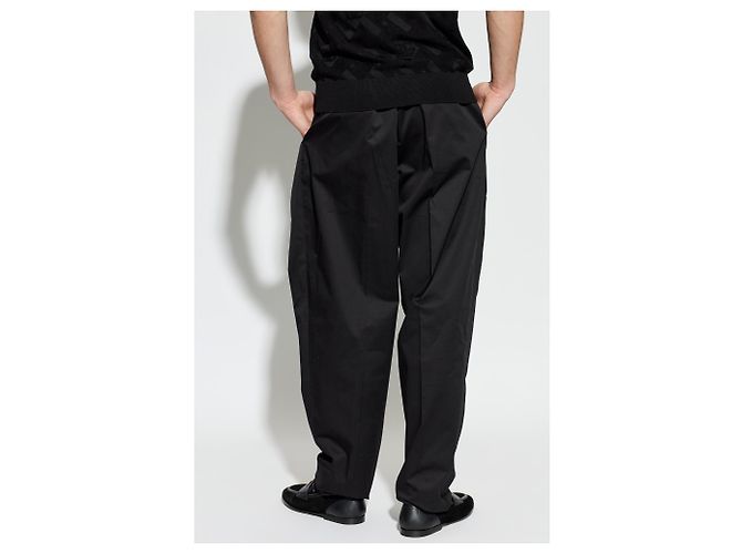 Dolce & Gabbana Pantaloni plissé in cotone - vista 2
