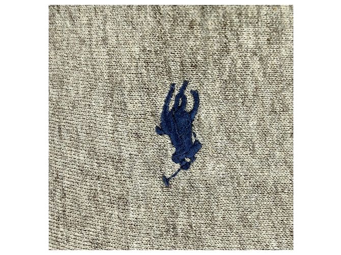 Polo Ralph Lauren Kapuzenpullover mit durchgehendem Reißverschluss aus grauer Baumwolle - Ansicht 11