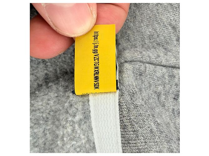 Polo Ralph Lauren Kapuzenpullover mit durchgehendem Reißverschluss aus grauer Baumwolle - Ansicht 8