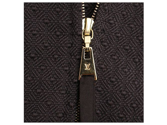 Minifalda Louis Vuitton en lana marrón - vista 7