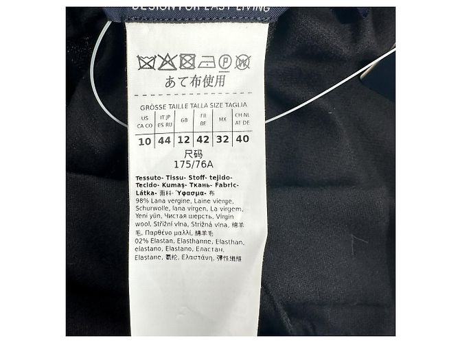 Calças S' Max Mara String em lã preta - vista 4