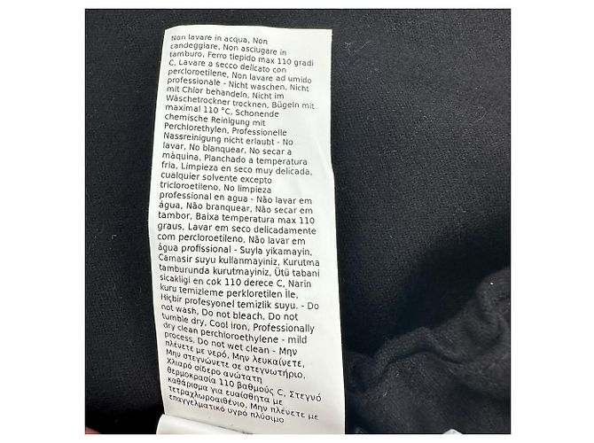 Calças S' Max Mara String em lã preta - vista 5