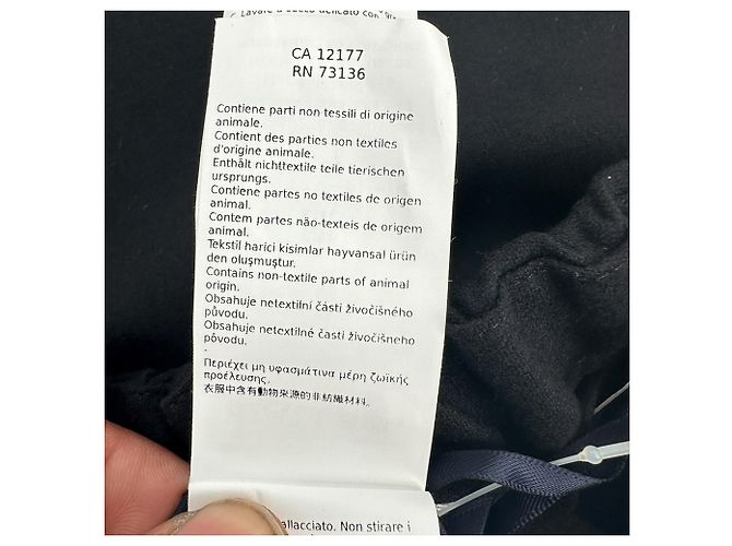 Calças S' Max Mara String em lã preta - vista 6