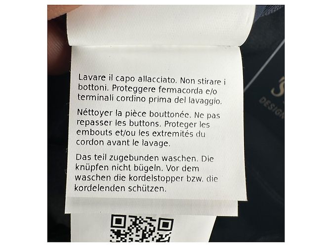 Calças S' Max Mara String em lã preta - vista 8