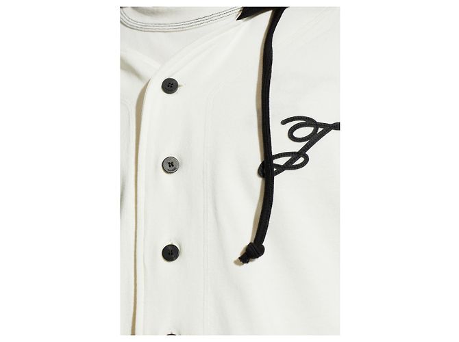 Jacquemus Letro Sweatshirt Weiß Baumwolle - Ansicht 4