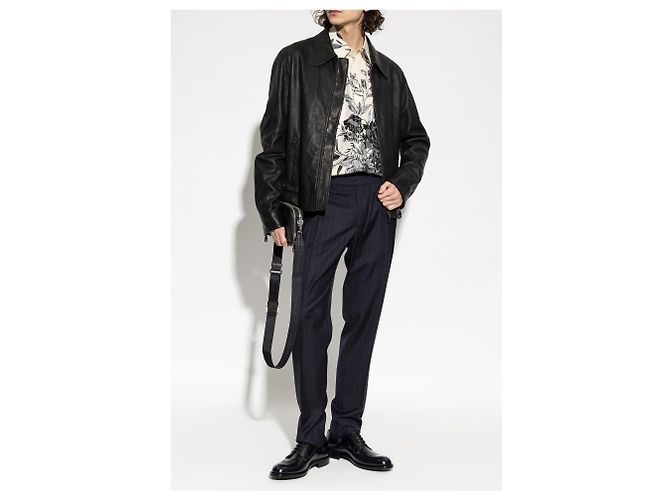 Dolce & Gabbana Derby Lederschuhe Schwarz - Ansicht 2