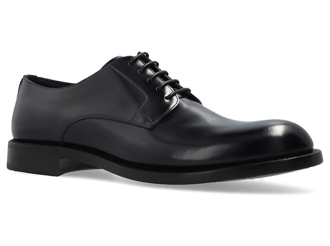 Dolce & Gabbana Derby Lederschuhe Schwarz - Ansicht 3