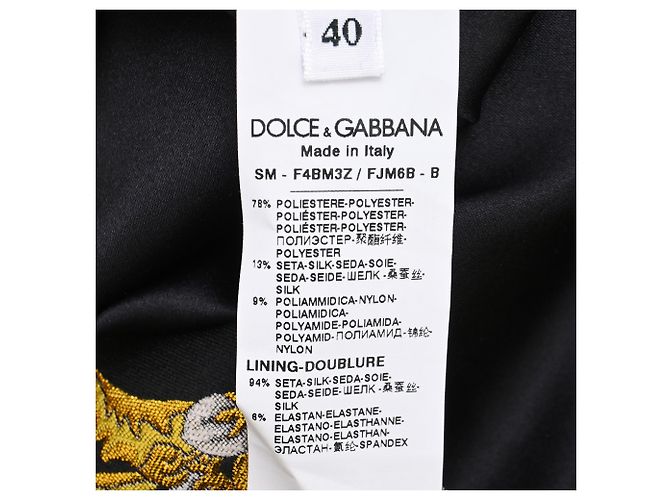 Dolce & Gabbana Floral-Jacquard Mini Skirt in Multicolor Polyester - view 5